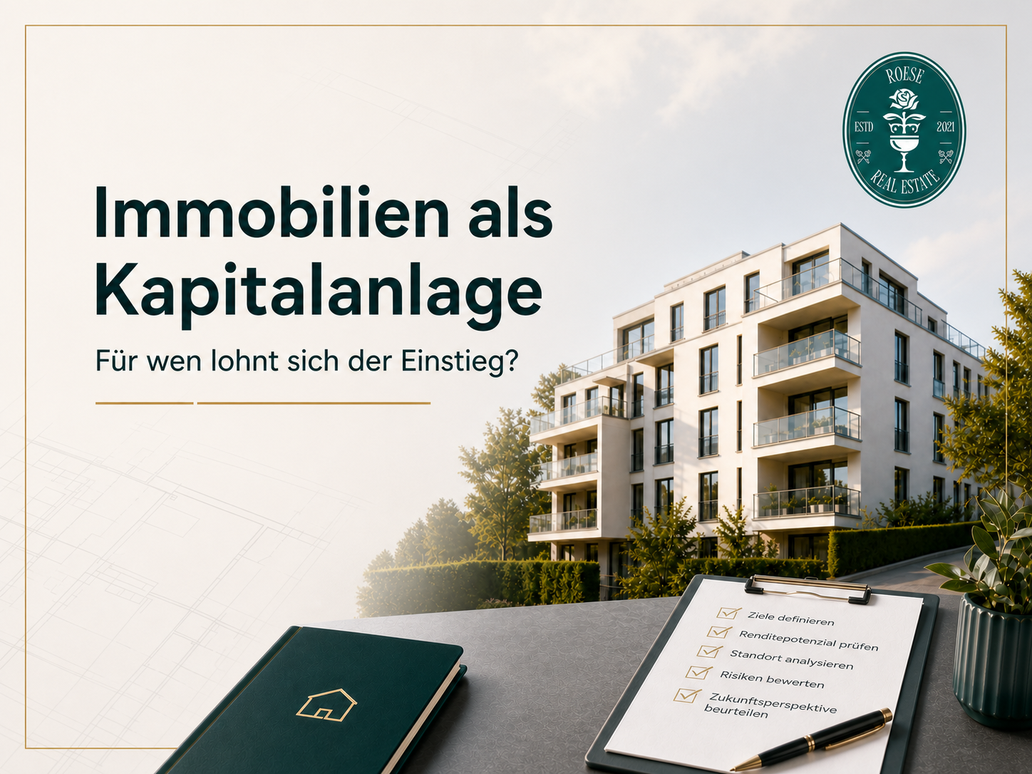 Immobilien als Kapitalanlage – moderner Wohnungsbau und Investitionsplanung